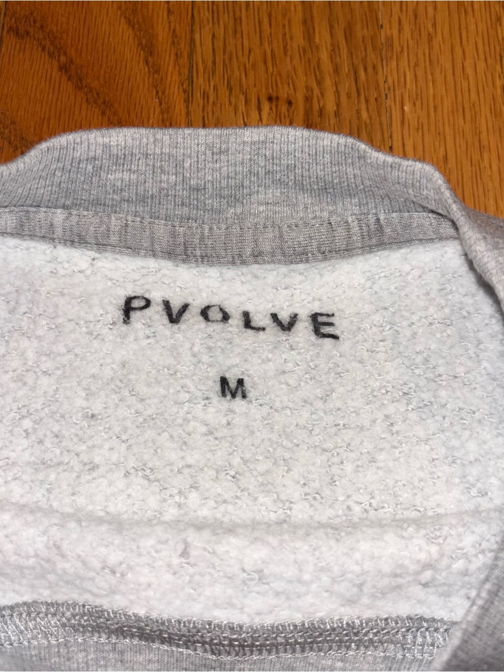 Pvolve Sweatshirt Crewneck Grey Size Medium — image 5 of 6